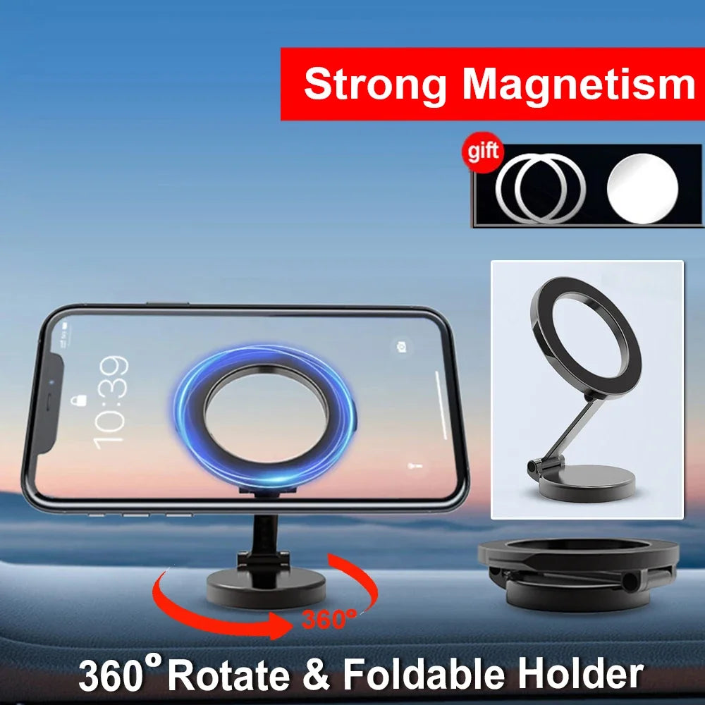 "Soporte Magnético para Coche 360° Compatible con MagSafe"