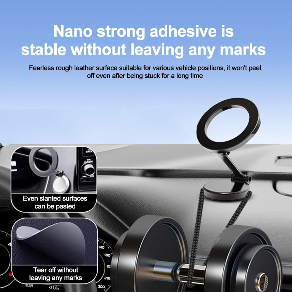 "Soporte Magnético para Coche 360° Compatible con MagSafe"