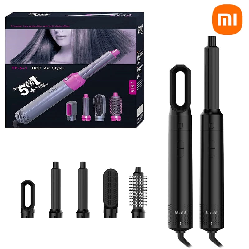 "Xiaomi 5 en 1: Secador, Rizador, Alisador y Más - Todo en Uno"