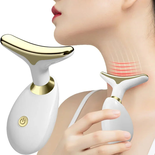 "Elevador Eléctrico EMS - Reafirmante Facial y Cervical con LED"al con LED"